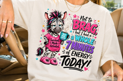 Funny Zebra Coffee Sublimation PNG Product Image 2