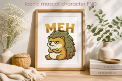 Retro Cartoon Animal Sublimation Clipart Design PNG Product Image 1