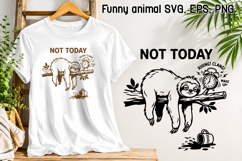 Funny Animal Quotes SVG | Mood Animal SVG Product Image 1