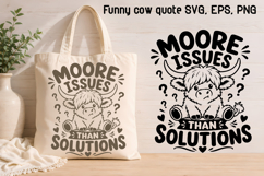 Highland Cow Quote SVG | Farm animal SVG Product Image 1