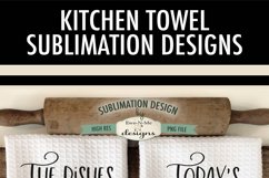 Funny Kitchen Towel Sublimation Designs - Sassy Towel PNGs Product Image 4