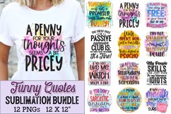 Best Sellers Sublimation Bundle, Sarcastic Tshirt PNG Bundle Product Image 2