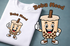 Funny food and fruit character clipart PNG design Product Image 1