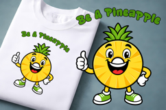 Funny food and fruit character clipart PNG design Product Image 1