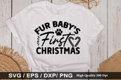 Christmas Cat SVG Design - Christmas T-shirt Design Product Image 3