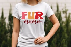 Fur Mama SVG, Valentine&#039;s Day SVG Design Product Image 2