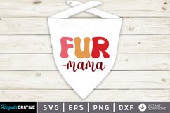 Fur Mama SVG, Valentine&#039;s Day SVG Design Product Image 1