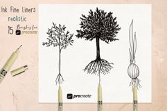 Ink Fine Liners Procreate Brushes Product Image 6