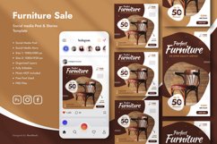 Furniture Sale Social Media Template Product Image 1