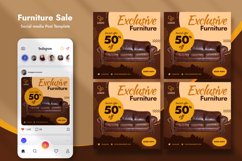 Furniture Sale Social Media Template Product Image 1