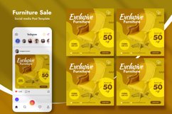Furniture Sale Social Media Template Product Image 1