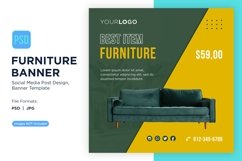 Best Item Furniture Banner Design Template Product Image 1