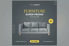 Furniture Super Promo Today Best Offer Banner Design Templat Product Image 2