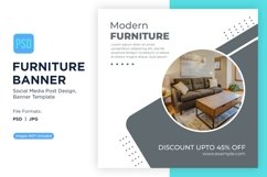Modern Furniture Banner Design Template Product Image 1