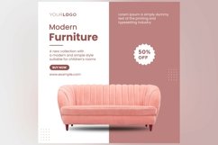 Modern Furniture Banner Design Template Product Image 2