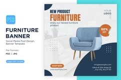 New Product Furniture Banner Design Template Product Image 1