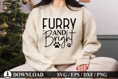 Furry and bright - Pet Christmas Ornament Design Product Image 1