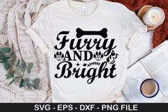 Funny Christmas Dog Saying SVG Design - Don't get your tinse Product Image 3