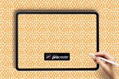 Furry Dots Procreate Pattern Brush | Procreate texture Product Image 4