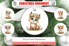 Furry Expressions Ornament Product Image 1