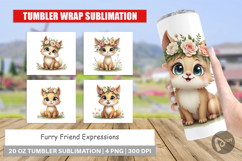 Furry Expressions Tumbler Product Image 1