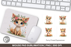 Furry Expressions Mouse Pad Product Image 1