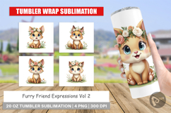 Furry Expressions Tumbler Product Image 1