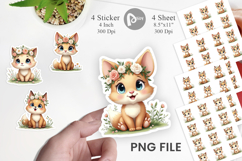 Furry Expressions Sticker Product Image 1