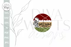 Welcome To The Fuster Cluck SVG Funny Chicken SVG Product Image 2
