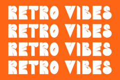 Futtalo Retro Display Font Product Image 4
