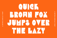Futtalo Retro Display Font Product Image 7