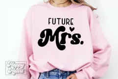 Future Mrs SVG - Bride To Be - Fiancee - Engaged Era Shirt Product Image 2