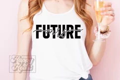 Future Mrs SVG - Engagement SVG - Fiancee Shirt - Bride SVG Product Image 5