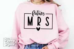 Future Mrs SVG - Bride To Be - Fiancee - Engaged Era PNG Product Image 1