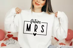 Future Mrs SVG - Bride To Be - Fiancee - Engaged Era PNG Product Image 4