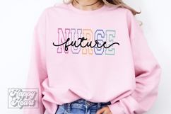 Future Nurse Varsity Script SVG Nurse Mode Registered Nurse Product Image 3