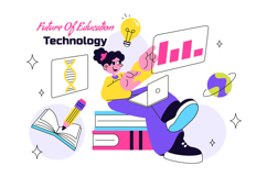 10 Future of Education Technology Illustration Product Image 4