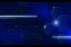 Futuristic abstract technology cybernetic circuit background Product Image 2
