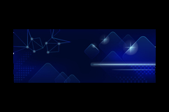 Futuristic abstract technology cybernetic circuit website ba Product Image 2
