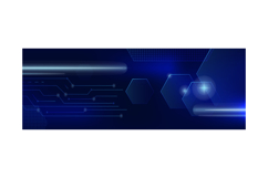 Futuristic abstract technology cybernetic circuit website Product Image 1