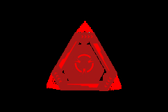 Futuristic alert symbol technology frame interface hud desig Product Image 2