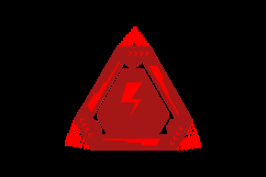 Futuristic alert symbol technology frame interface hud graph Product Image 2