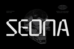 Seona - Futuristic Font Product Image 1