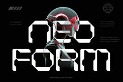 Neoform - Futuristic Font Product Image 1