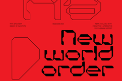 Neoform - Futuristic Font Product Image 2