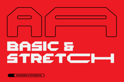 Alphatron - Futuristic Font Product Image 3