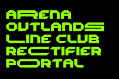 Alphatron - Futuristic Font Product Image 4