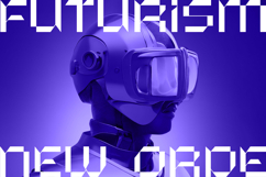 Microbots - Futuristic Font Product Image 4