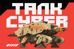 Cyberform - Futuristic Font Product Image 4