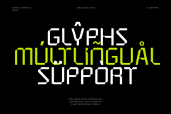 Seona - Futuristic Font Product Image 5